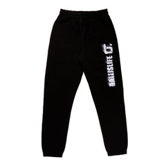 Distressed Sweatpants in Black