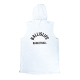 G2 Sleeveless Hoodie in Grey