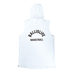 G2 Sleeveless Hoodie in Grey